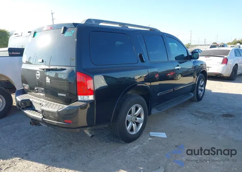 2015 Nissan Armada Sv from USA, damaged, VIN 5N1BA0ND8FN608650